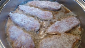 Saute 5-6 minutes on each side or until golden brown.