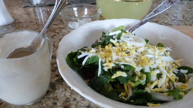spinach salad dressing with sour cream Creamy Sour Cream Lime Dressing with Black Pepper