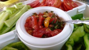 BruschettaToppingWithVeggies