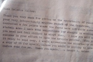 NoteFromEarnestGehman